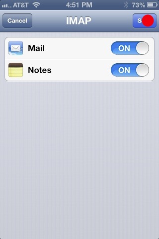 iOS Mail Account Setup